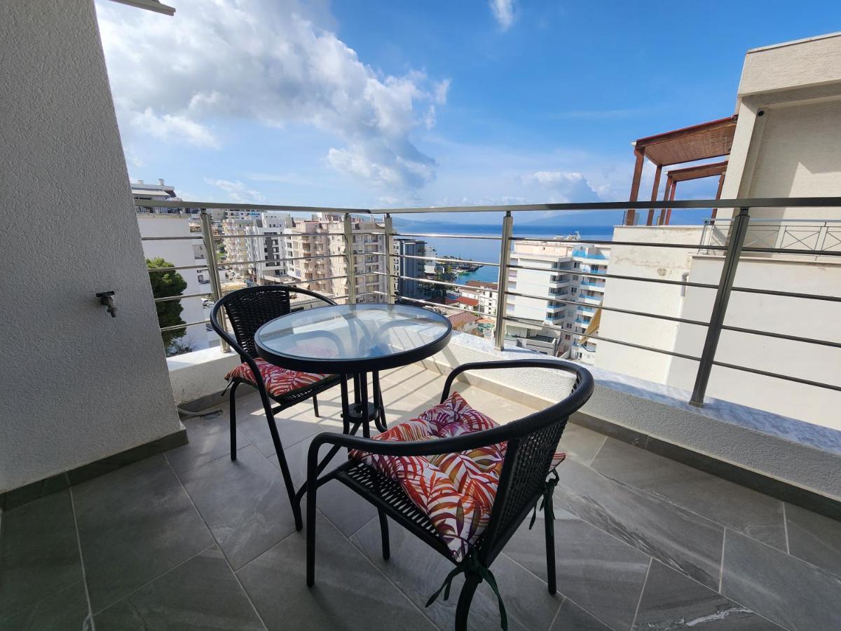 Amazing Sea View Apartment Саранде Екстериор снимка